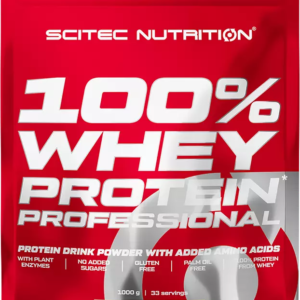 Scitec Nutrition 100% Whey Protein Professional 1000 g vanilka