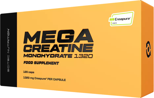 Scitec Nutrition Mega Creatine Monohydrate 1320 120 kapslí